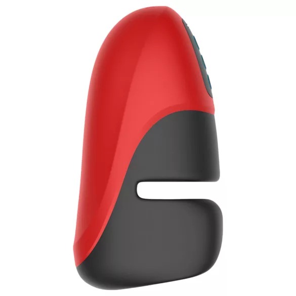 Lena - masturbator vibrator-strângător (roșu)