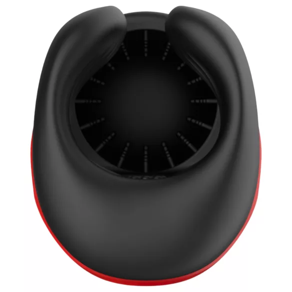 Lena - masturbator vibrator-strângător (roșu)