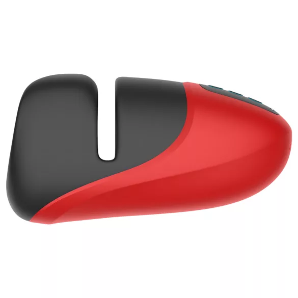 Lena - masturbator vibrator-strângător (roșu)