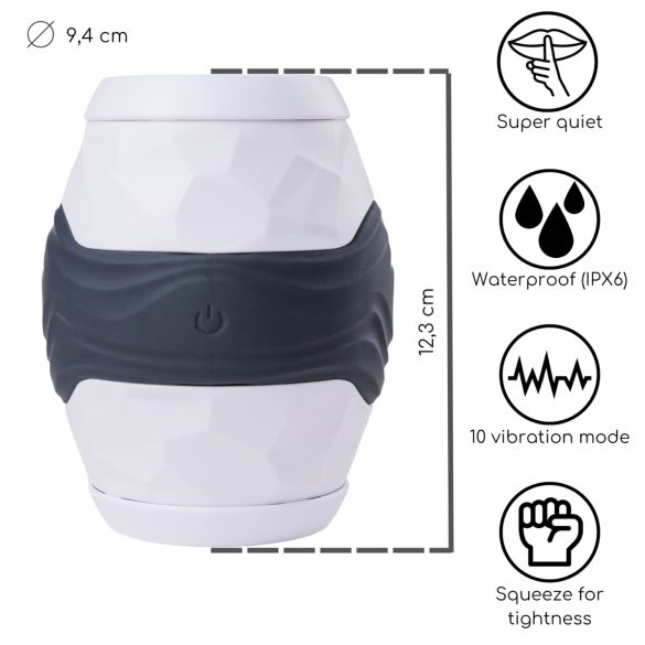 Desirel Grip Master - masturbator strâns - silicon gri