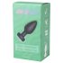 Desirel Easy Obsidian - vibrator anal cu baterie, radio (negru)