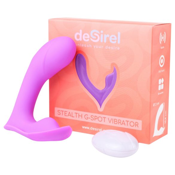 Desirel Insider - Vibrator punctul G și prostată - silicon mov