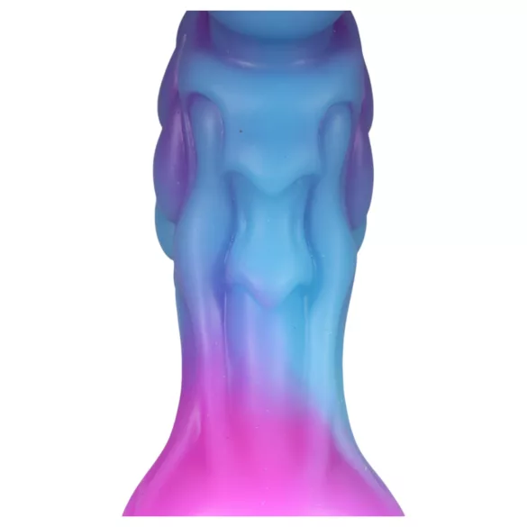 OgazR - dildo luminos dragon - 22cm - mov-roz
