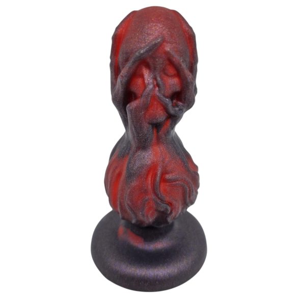 OgazR - dildo anal cu bile - 10,5cm (negru)