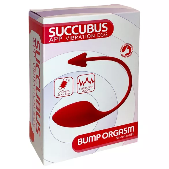 Funny Me - Ou vibrator controlat prin aplicație (roșu)