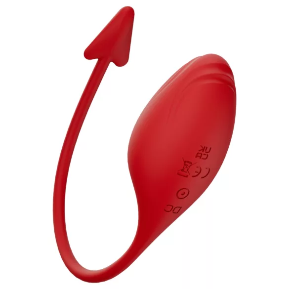 Funny Me - Ou vibrator controlat prin aplicație (roșu)