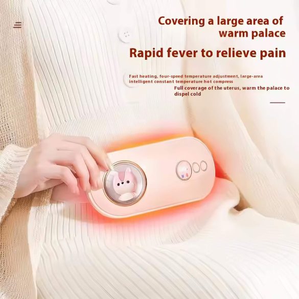 HappyPet Comfort - centură masaj menstrual - încălzire - roz