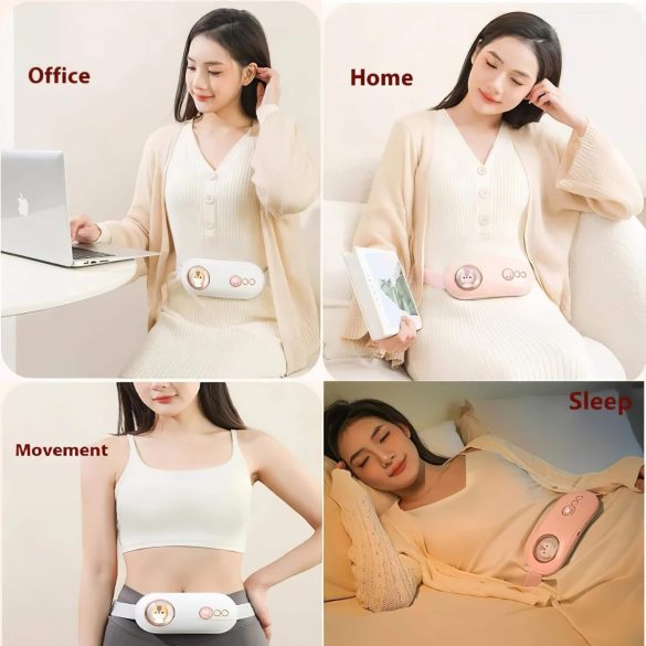 HappyPet Comfort - Centură masaj menstrual - electrică - alb