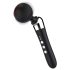 Vibrator masaj cu acumulator și design curbat (negru)