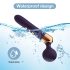 Vibrator masaj cu acumulator și design curbat (negru)