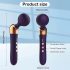 Vibrator masaj cu acumulator și design curbat (negru)