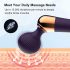 Vibrator masaj cu acumulator și design curbat (negru)