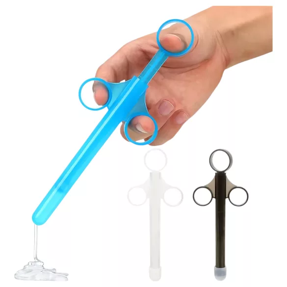 Lubrifiant aplicator seringă - albastră