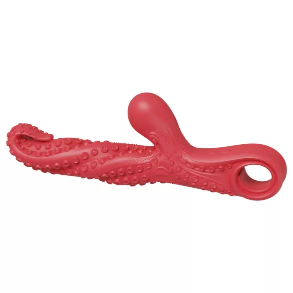 Monster Fuck - Vibrator cu brațe tentaculare pentru clitoris - silicon roșu
