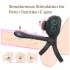 Biu-Biu - inel pentru penis și vibrator pentru cuplu - negru