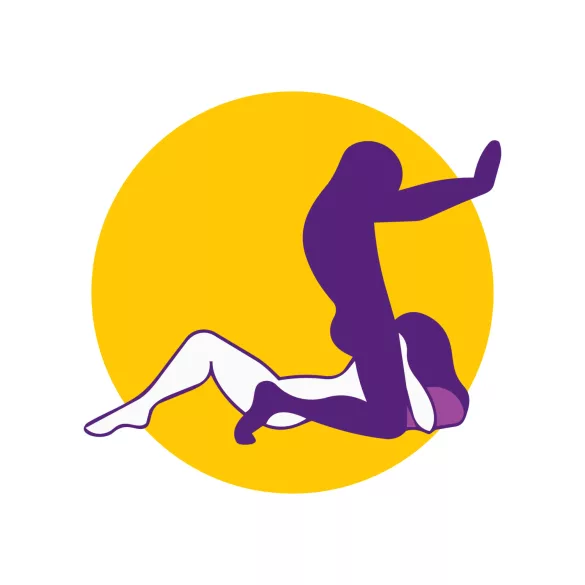 Perna Magic Desirel - pernă sexuală în formă de inimă (roșie)