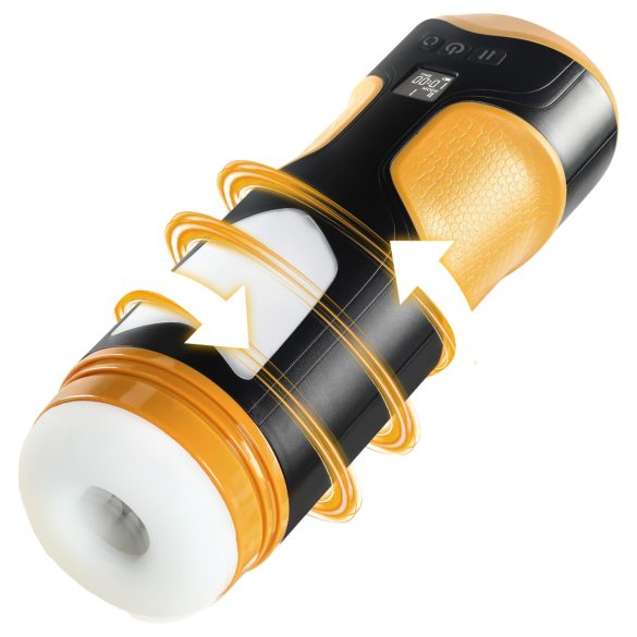 Lonely - masturbator automat rotativ - negru