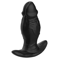 Kangvo - dildo din silicon gonflabil magnetic (negru)