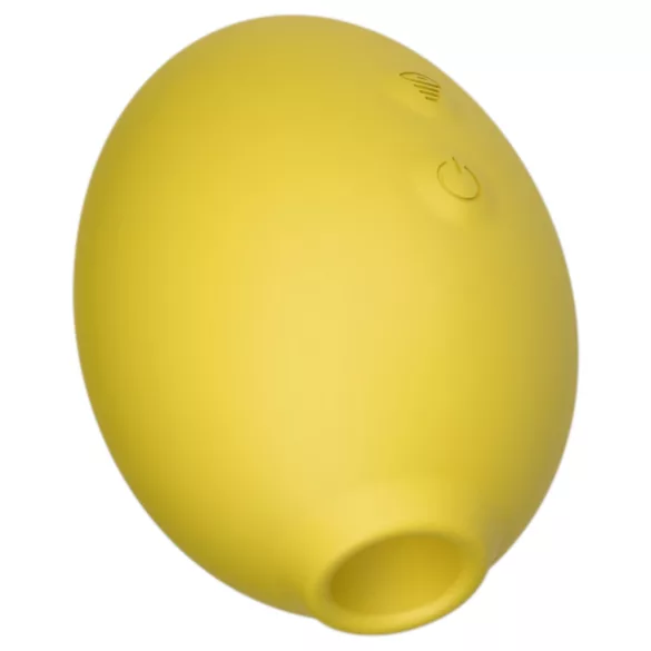 Lemon Squeeze - vibrator cu aspirație pentru clitoris în formă de lămâie (galben)