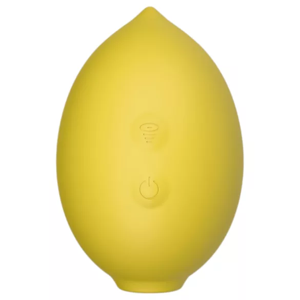 Lemon Squeeze - vibrator cu aspirație pentru clitoris în formă de lămâie (galben)