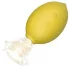 Lemon Squeeze - vibrator cu aspirație pentru clitoris în formă de lămâie (galben)