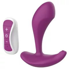 Mroow - vibrator anal cu telecomandă (mov)