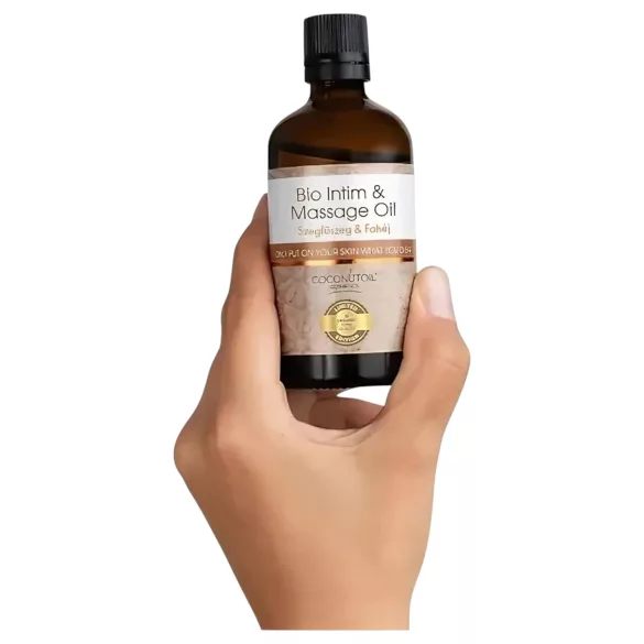 Coconutoil - Ulei bio intim și masaj - cuișoare scorțișoară - 80ml