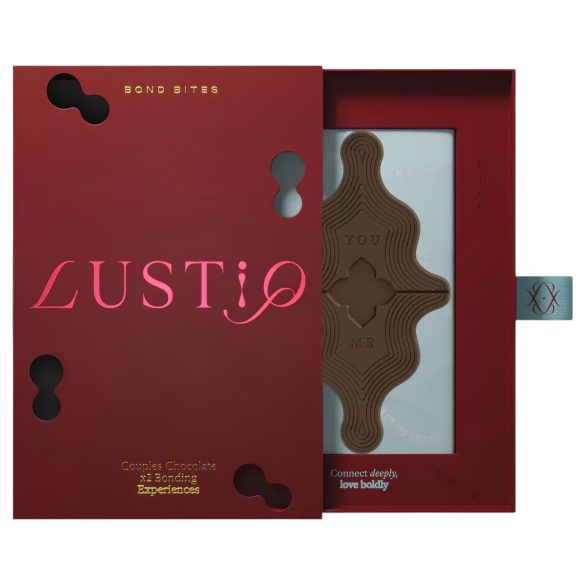 Lustiq Bond Bites - ciocolată afrodisiacă - 2 bucăți