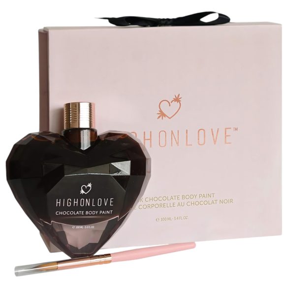 HIGHONLOVE - vopsea corporală cu gust de ciocolată (100ml)