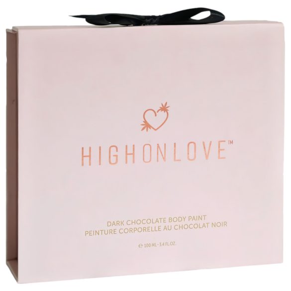 HIGHONLOVE - vopsea corporală cu gust de ciocolată (100ml)