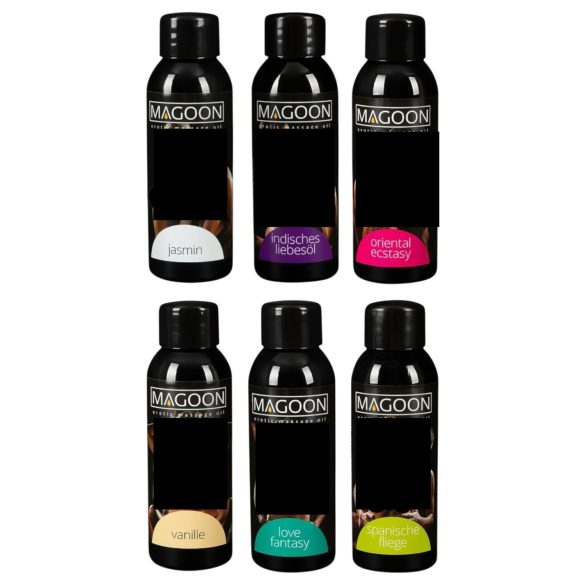 Magoon - set uleiuri de masaj - 6 x 50ml