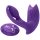 Inya Bump-N-Grind - Vibrator clitoridian 2în1 radio și încălzire (mov)