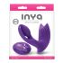 Inya Bump-N-Grind - Vibrator clitoridian 2în1 radio și încălzire (mov)