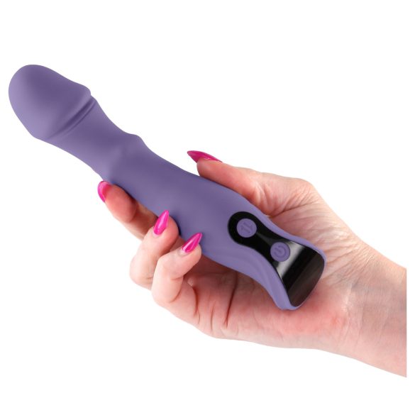 NS Novelties - vibrator rotativ și thrusting - mov