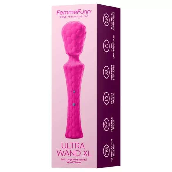 FemmeFunn - Vibrator masaj premium Ultra Wand XL - roz