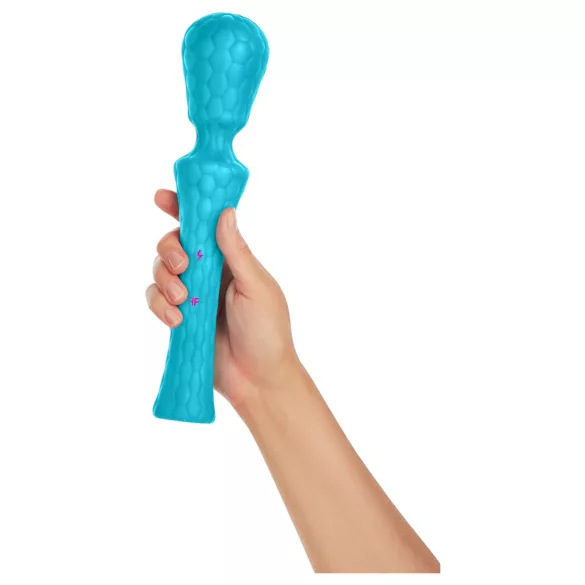 FemmeFunn - vibrator masaj premium Ultra Wand XL - silicon turcoaz