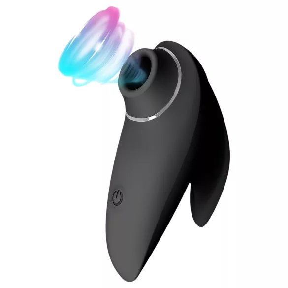 AlvUp - vibrator pentru stimularea clitorisului cu unde de aer - negru