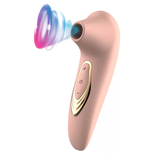 AlvUp - vibrator cu stimulare clitoridiană cu unde de aer - roz