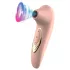 AlvUp - vibrator cu stimulare clitoridiană cu unde de aer - roz