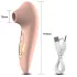 AlvUp - vibrator cu stimulare clitoridiană cu unde de aer - roz