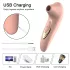 AlvUp - vibrator cu stimulare clitoridiană cu unde de aer - roz