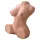 XISE Dania - masturbator tip torzo cu funcție de împingere - nuanță naturală