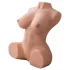XISE Dania - masturbator tip torzo cu funcție de împingere - nuanță naturală