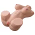 XISE Dania - masturbator tip torzo cu funcție de împingere - nuanță naturală