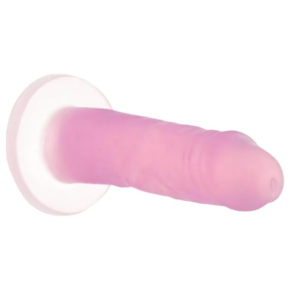 Addiction Coctails - dildo cu ventuză - silicon roz
