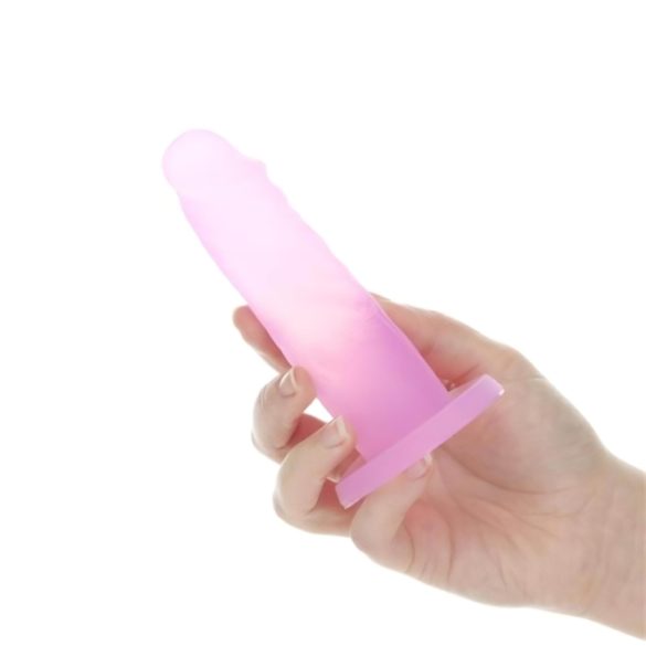 Addiction Coctails - dildo cu ventuză - silicon roz
