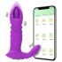 AlvUp - vibrator anal smart cu împingere - silicon mov