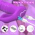 AlvUp - vibrator anal smart cu împingere - silicon mov