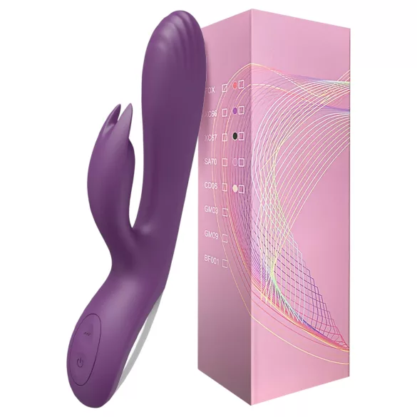 AlvUp - vibrator tip iepuraș pentru punctul G - mov