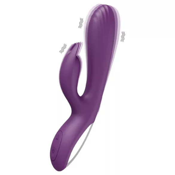 AlvUp - vibrator tip iepuraș pentru punctul G - mov